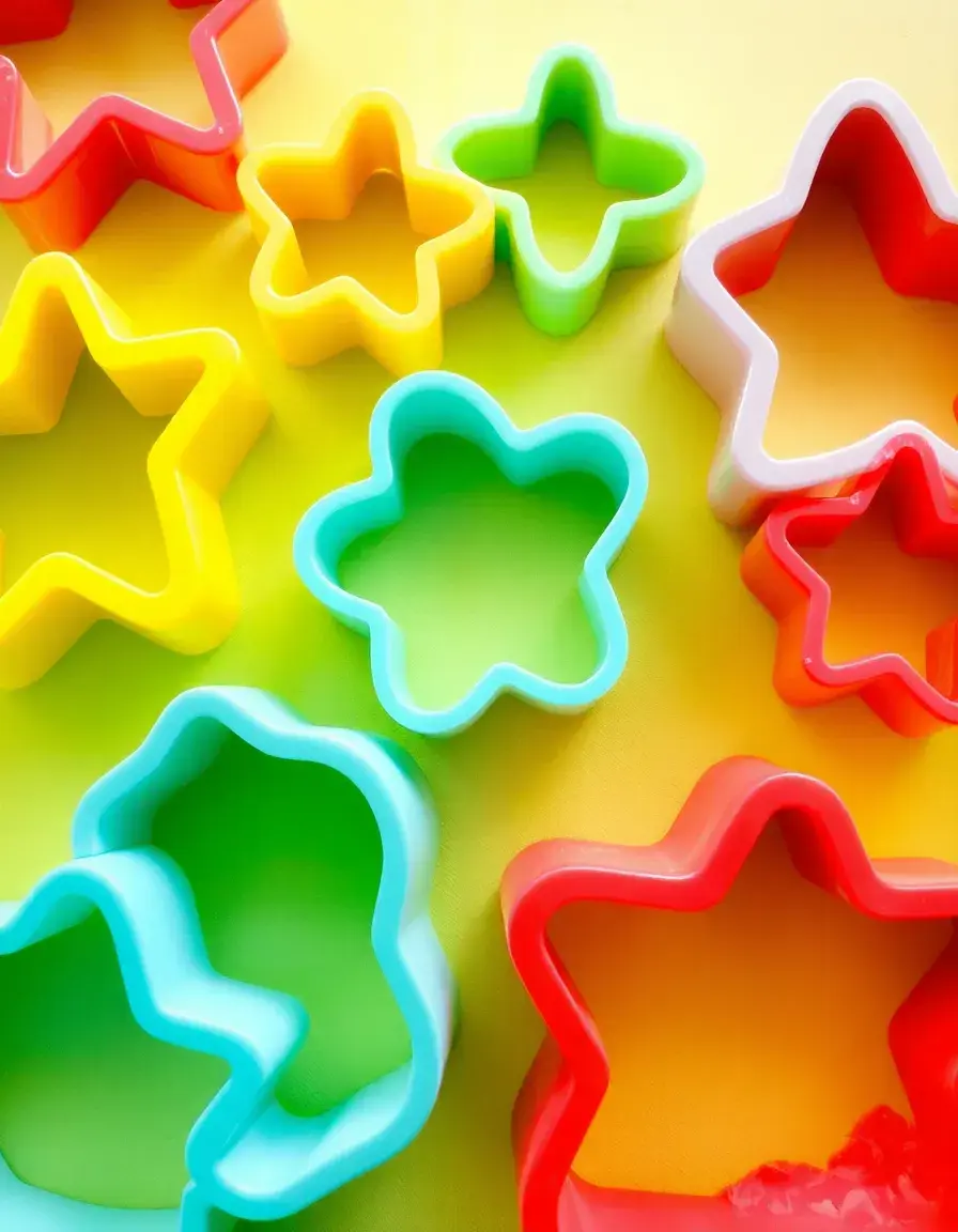 Emporte-pièces et coupe-pâte en plastique aux formes amusantes
