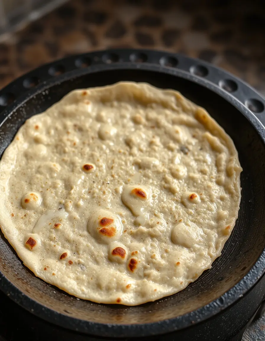Poêle Tawa concave en fer pour la cuisson des rotis et chapatis