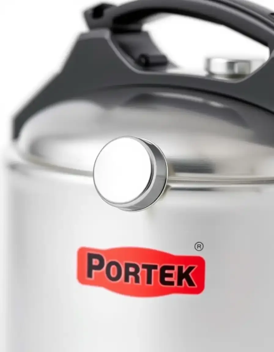 Autocuiseur en aluminium traditionnel avec sifflet de sécurité