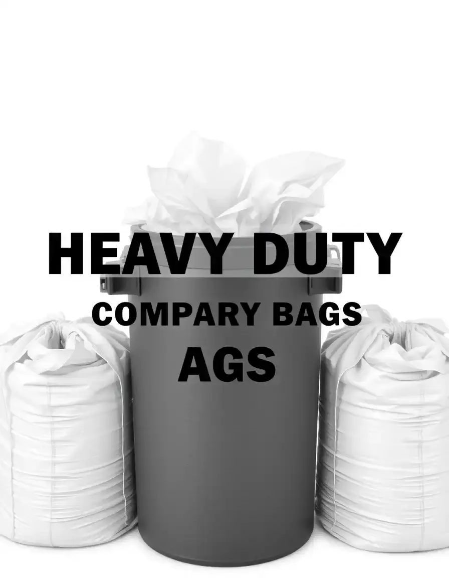 Sacs poubelle ultra-résistants pour compacteur de déchets