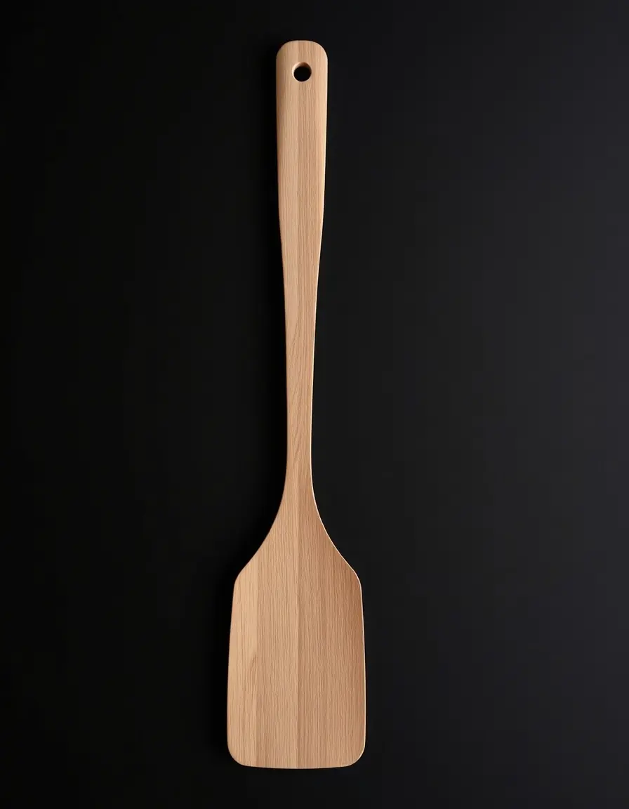 Spatule à wok longue pour Pad Thaï
