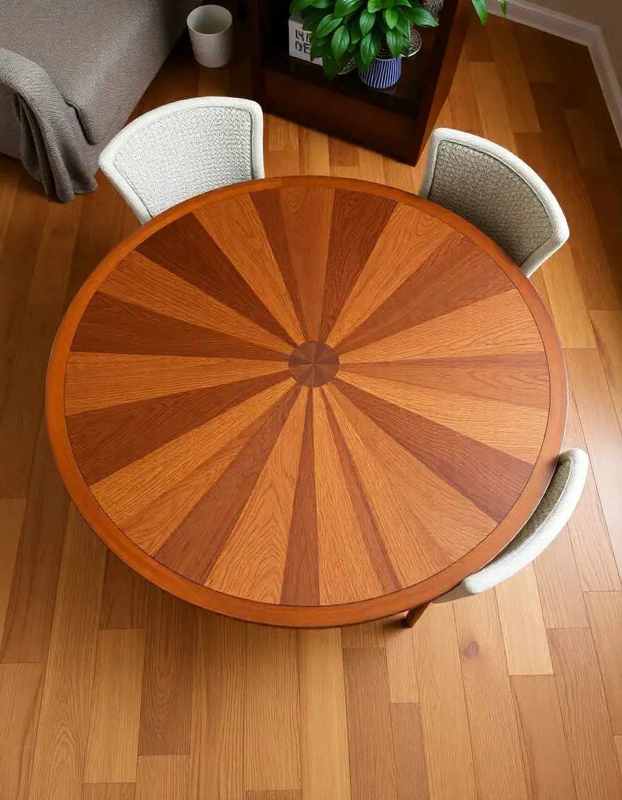 Plateau tournant Lazy Susan en forme de rein pour meuble d'angle