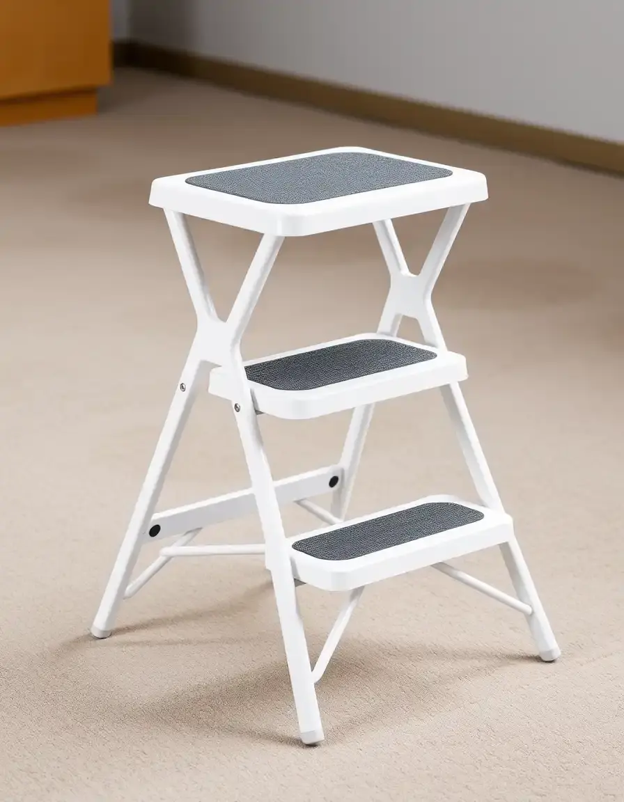 Step Stool Foldable - Escabeau pliable léger pour cuisine
