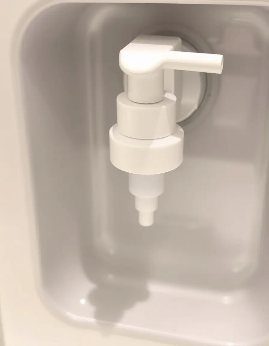 Distributeur de savon encastré pour meuble évier de cuisine