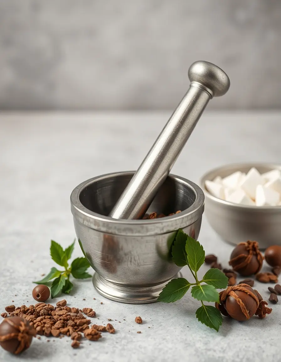 Pilon en acier inoxydable moderne et hygiénique
