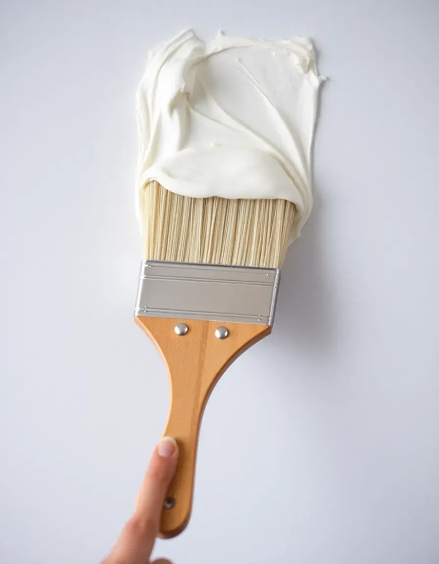 Brosse à encoller large pour application homogène de la colle