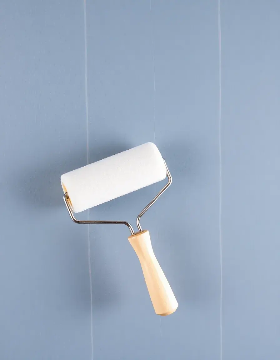 Roulette de tapissier pour sceller les joints de papier peint