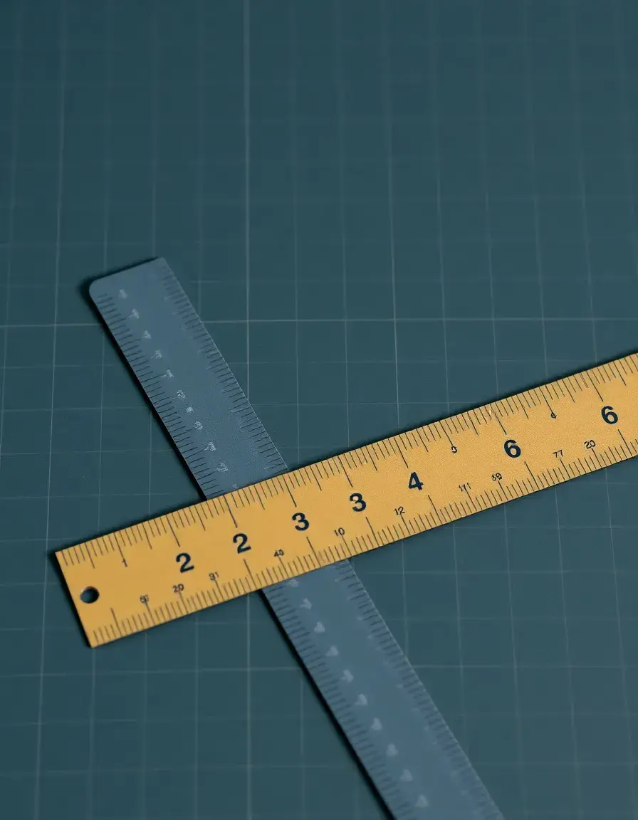 Règle de guidage pour découpe droite de papier peint