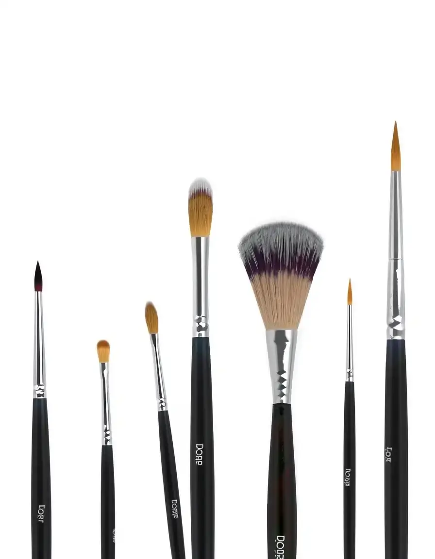 Petits pinceaux de précision pour retouches peinture