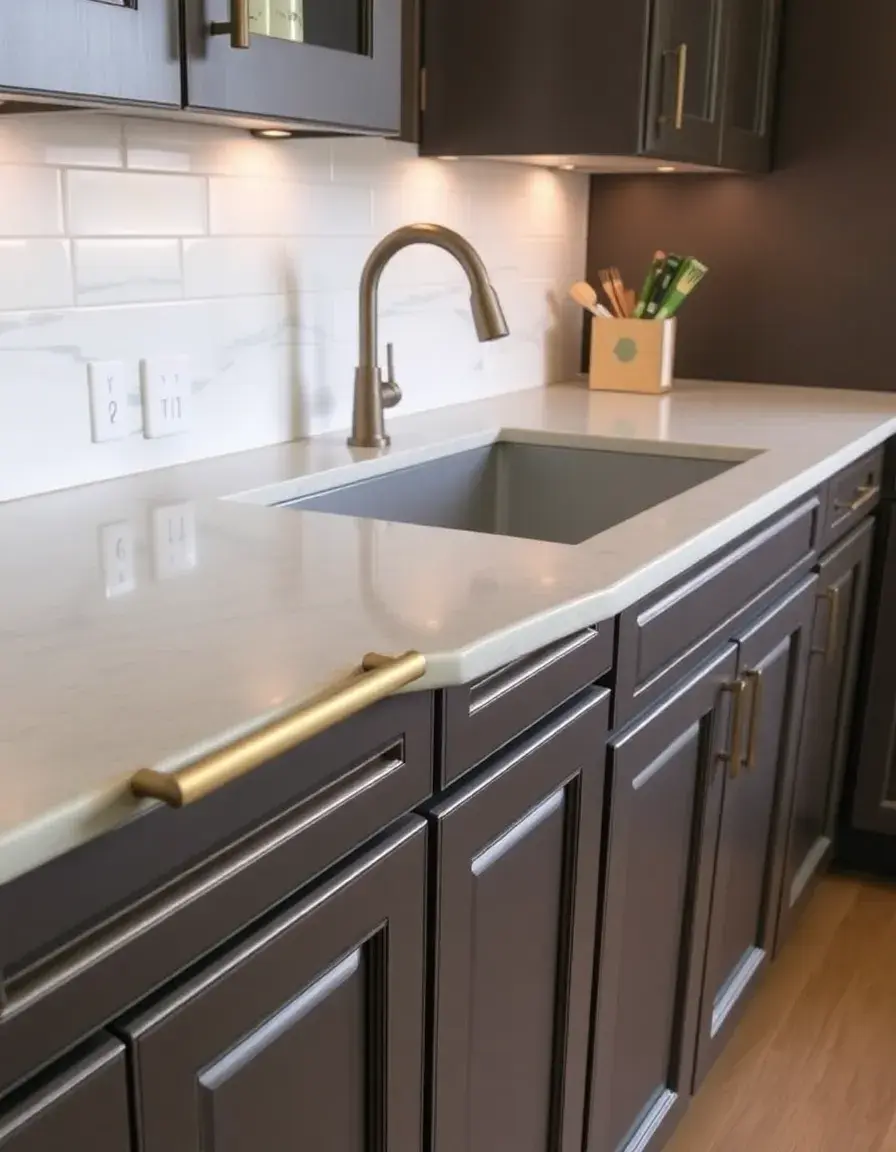 Bar Pull Handle longue pour placards de cuisine modernes