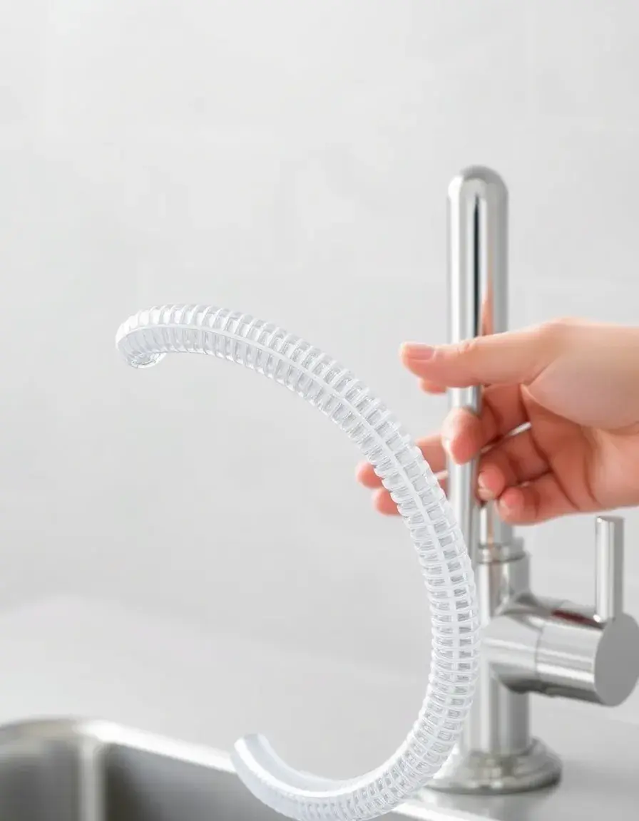 Tuyau de remplacement flexible pour douchette extractible de cuisine