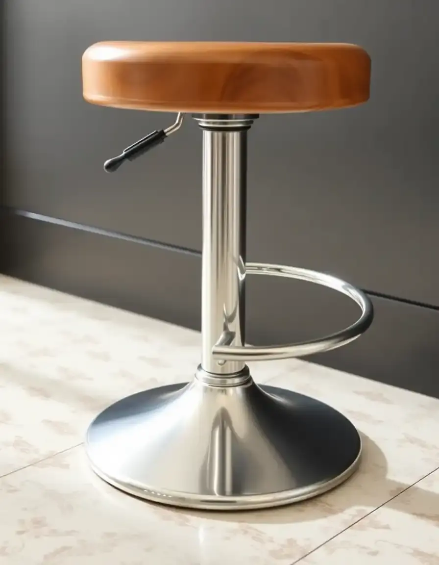 Plaque pivotante de rechange pour mécanisme de tabouret de bar
