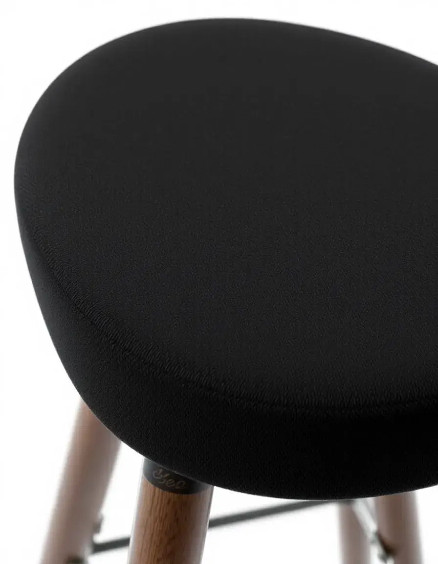 Housse élastique pour assise de tabouret cuisine style moderne
