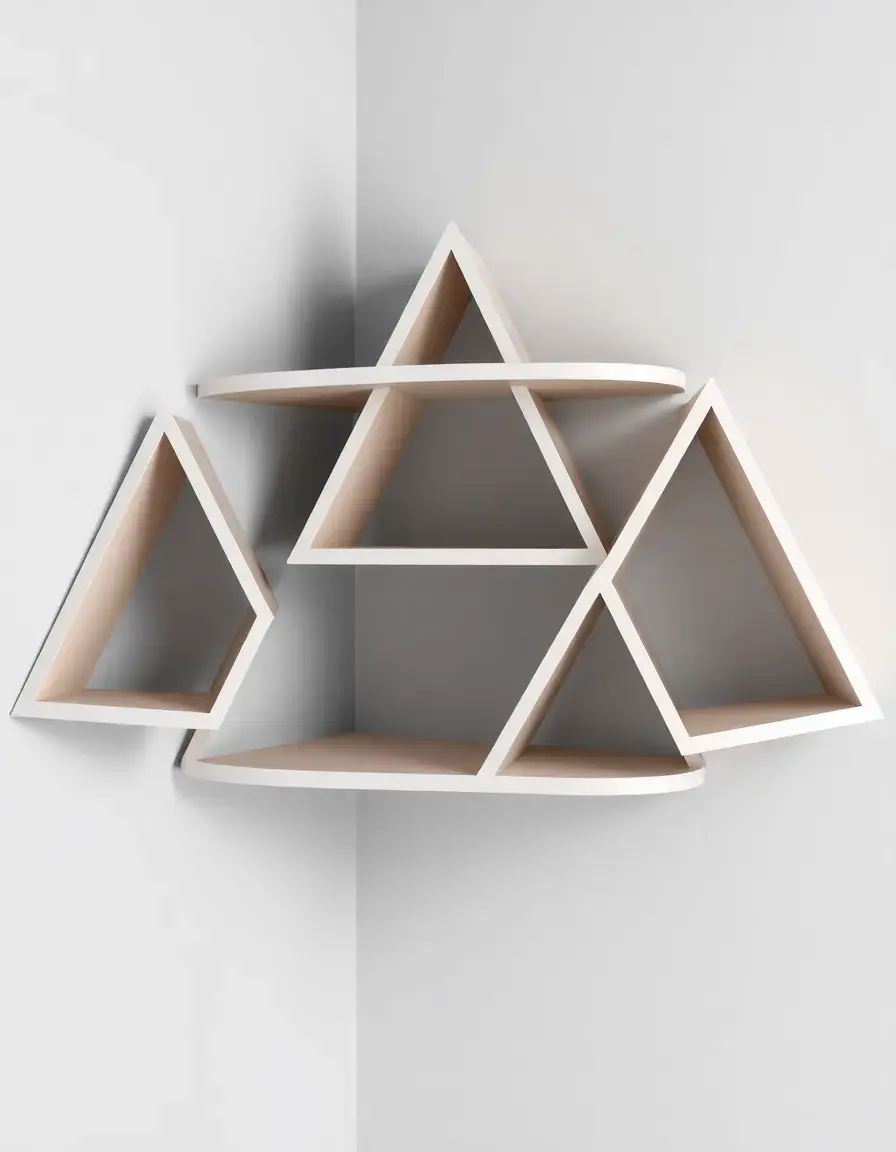 Étagère d'angle pour cuisine optimisation espace