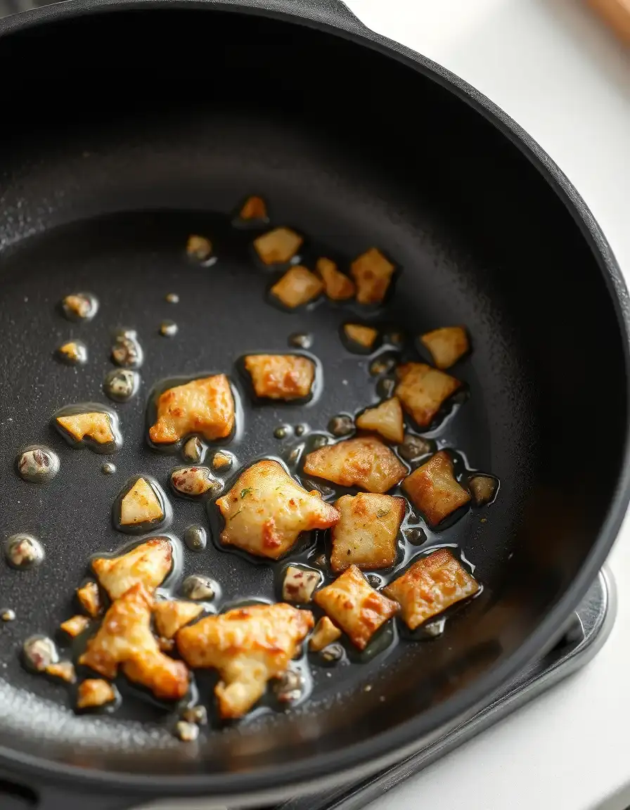 Poêle antiadhésive noire pour cuisson saine