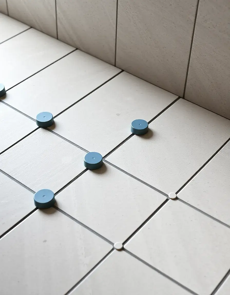 Croisillons pour espacement régulier des carreaux
