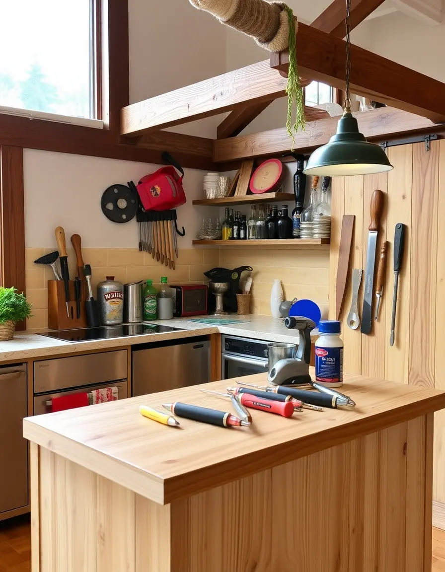 Set d'accessoires de bar pour îlot de cuisine