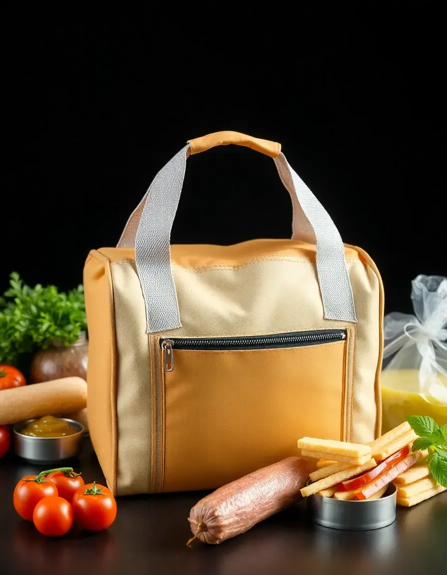 Sac isotherme souple et moderne pour boissons et repas