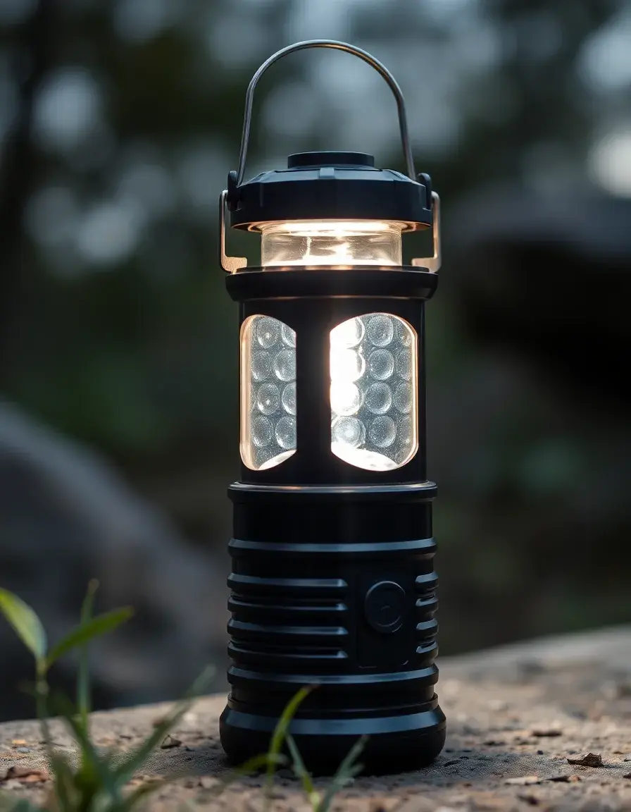 Lanterne LED avec fonction répulsif insectes