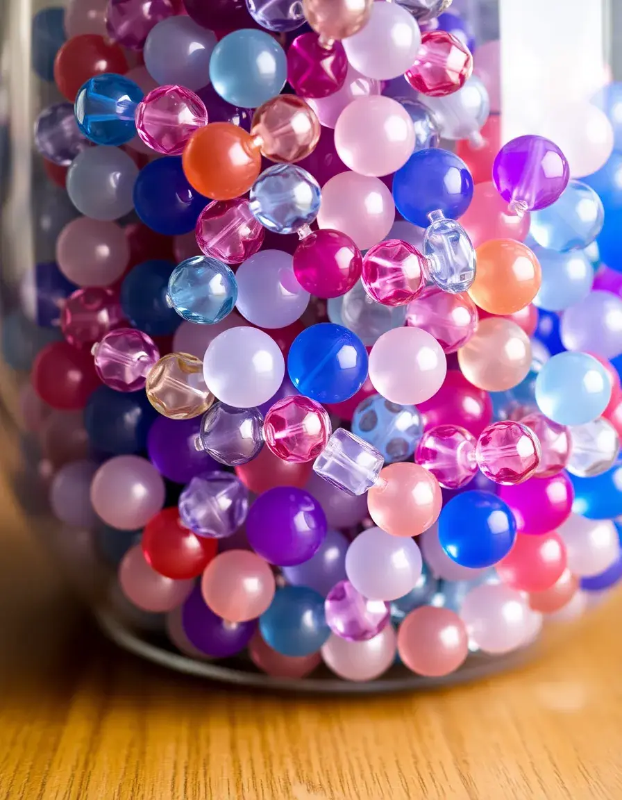 Perles de remplissage pour vase décoratif de cuisine