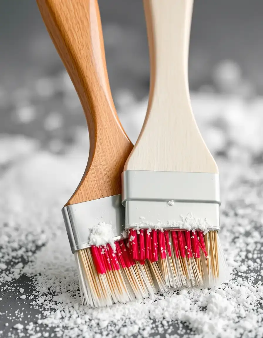 Outil peigne nettoyeur pour pinceaux et brosses de finition.