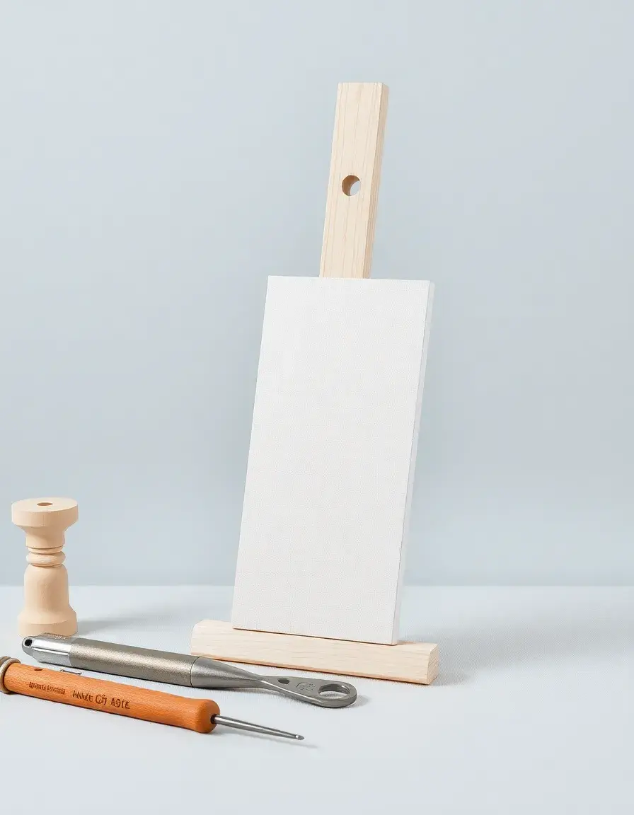 Outil de tension pour toile de peinture.