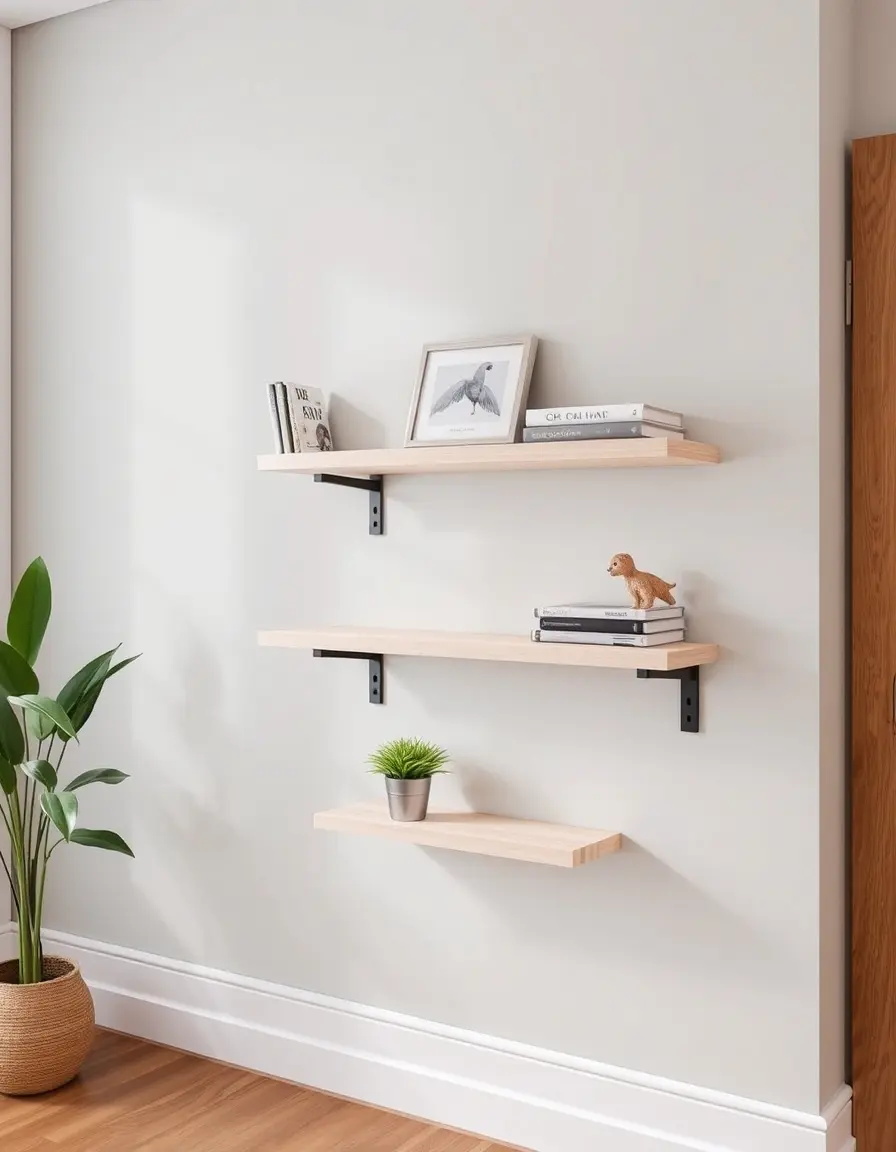 Supports d'étagères en L robustes