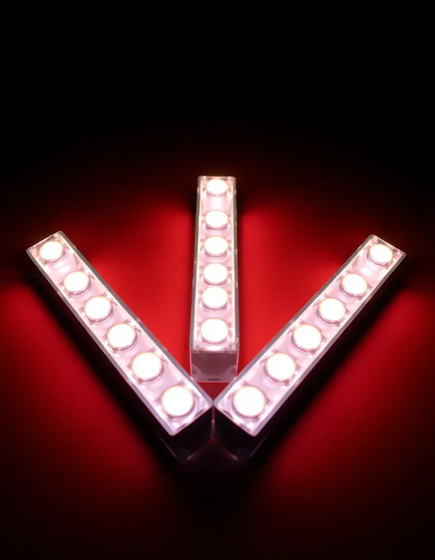Éclairage LED en L pour dessous de meuble