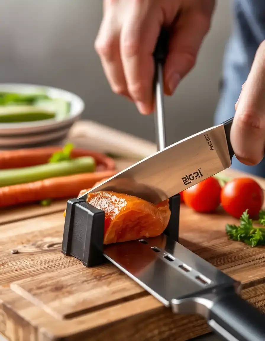 Poussoir de sécurité pour mandoline
