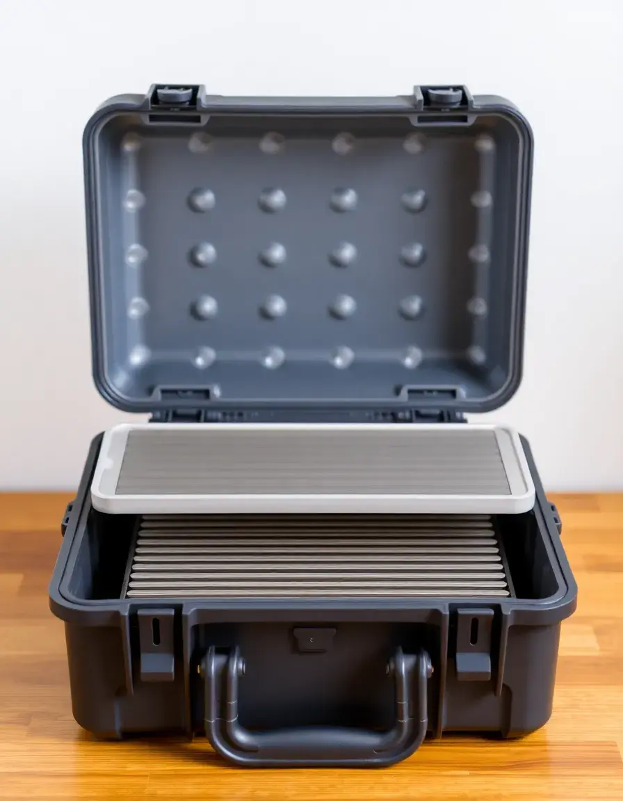 Boîtier de rangement pour mandoline et lames