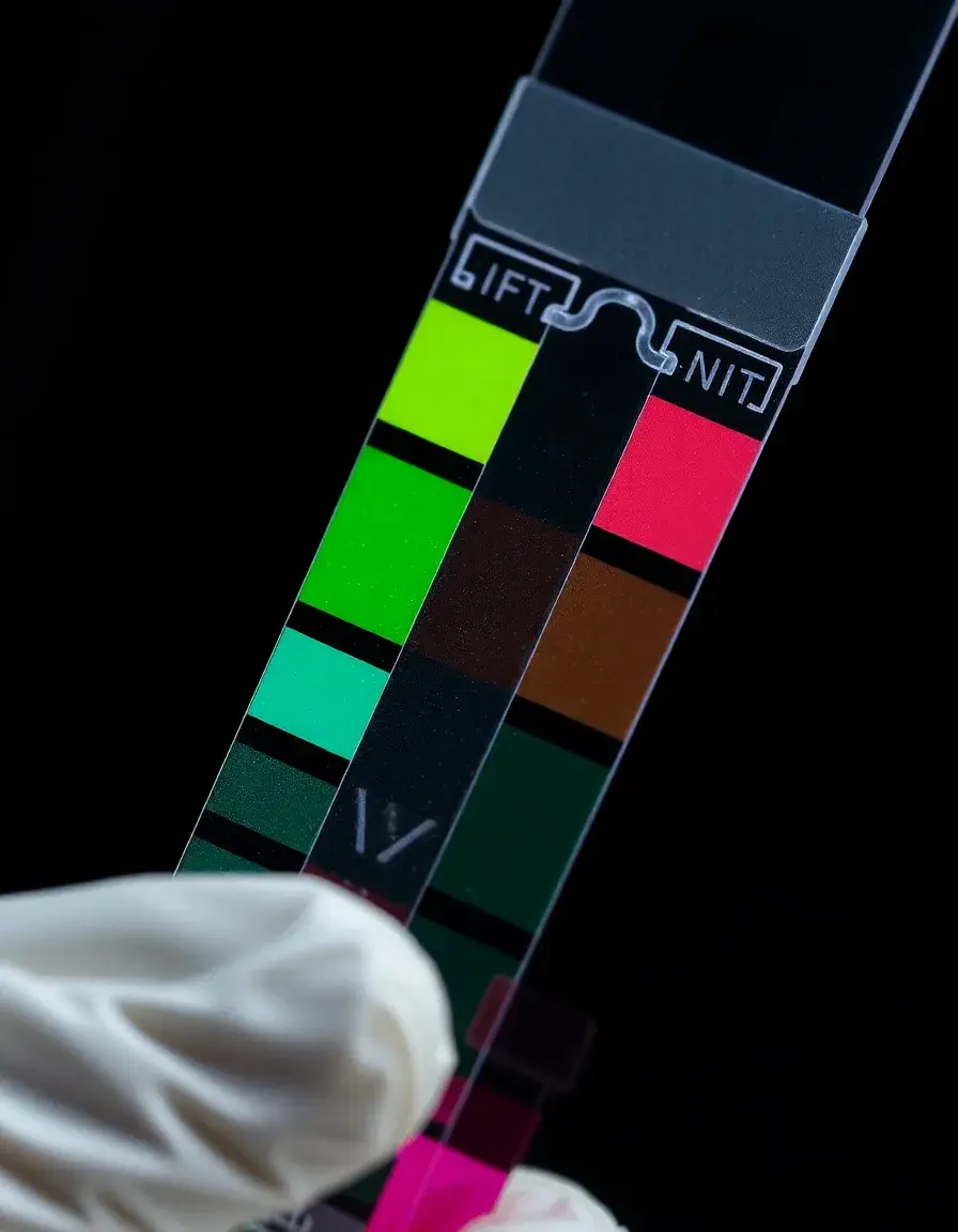 Bandelettes de test pH pour mesurer l'acidité des préparations