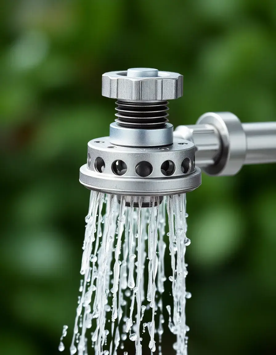 Mousseur aérateur pivotant pour économie d'eau
