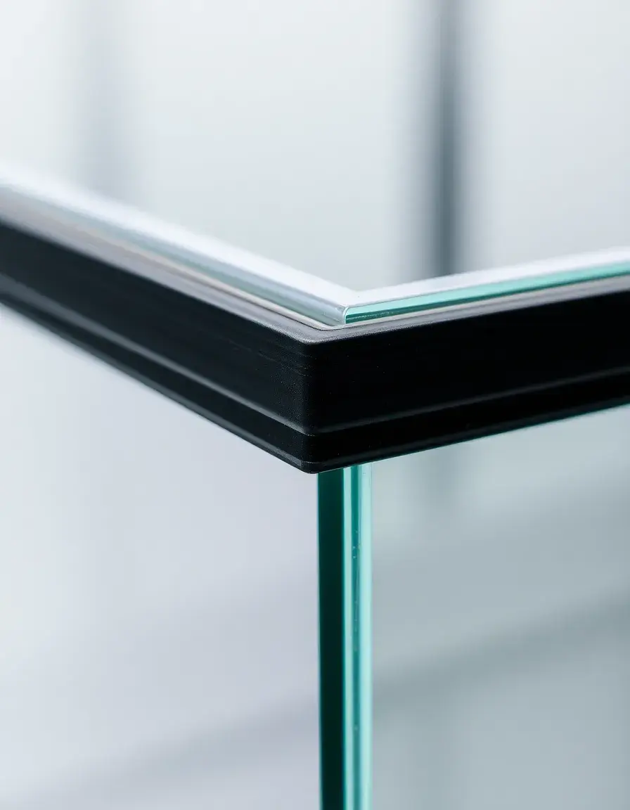 Bande de protection des bords pour verrière et verre