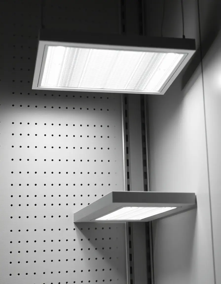 Lumière LED clipsable pour dessous d'étagère de cuisine