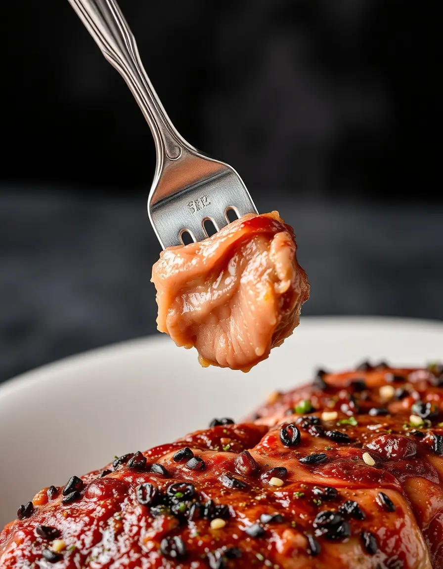 Fourchette à découper la viande