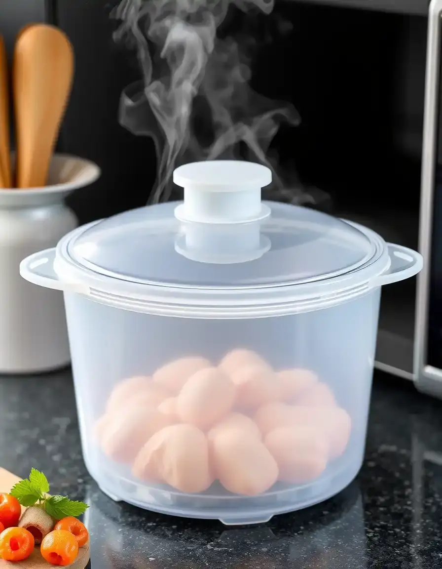 Cuit-vapeur pour micro-ondes
