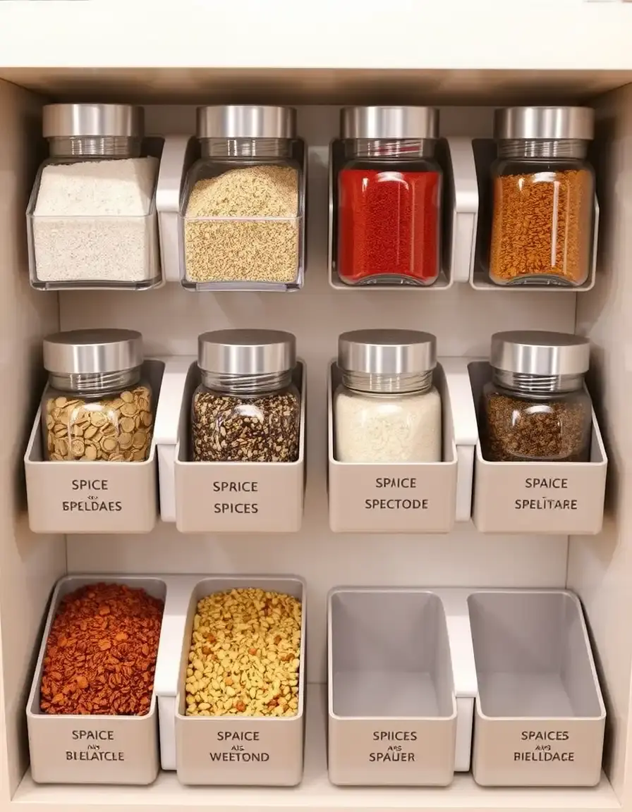 Insert étagère pour cuisine spécial épices