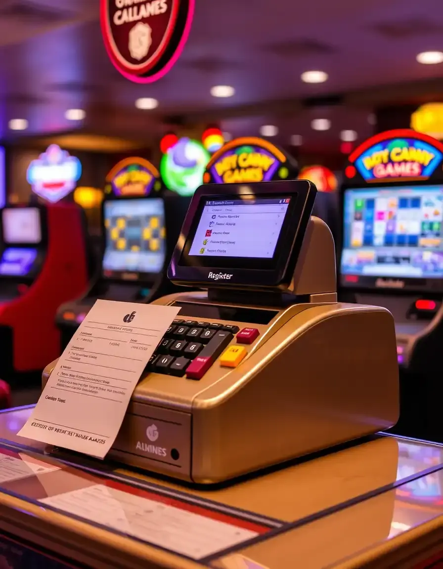 Caisse enregistreuse jouet pour jeux de restaurant