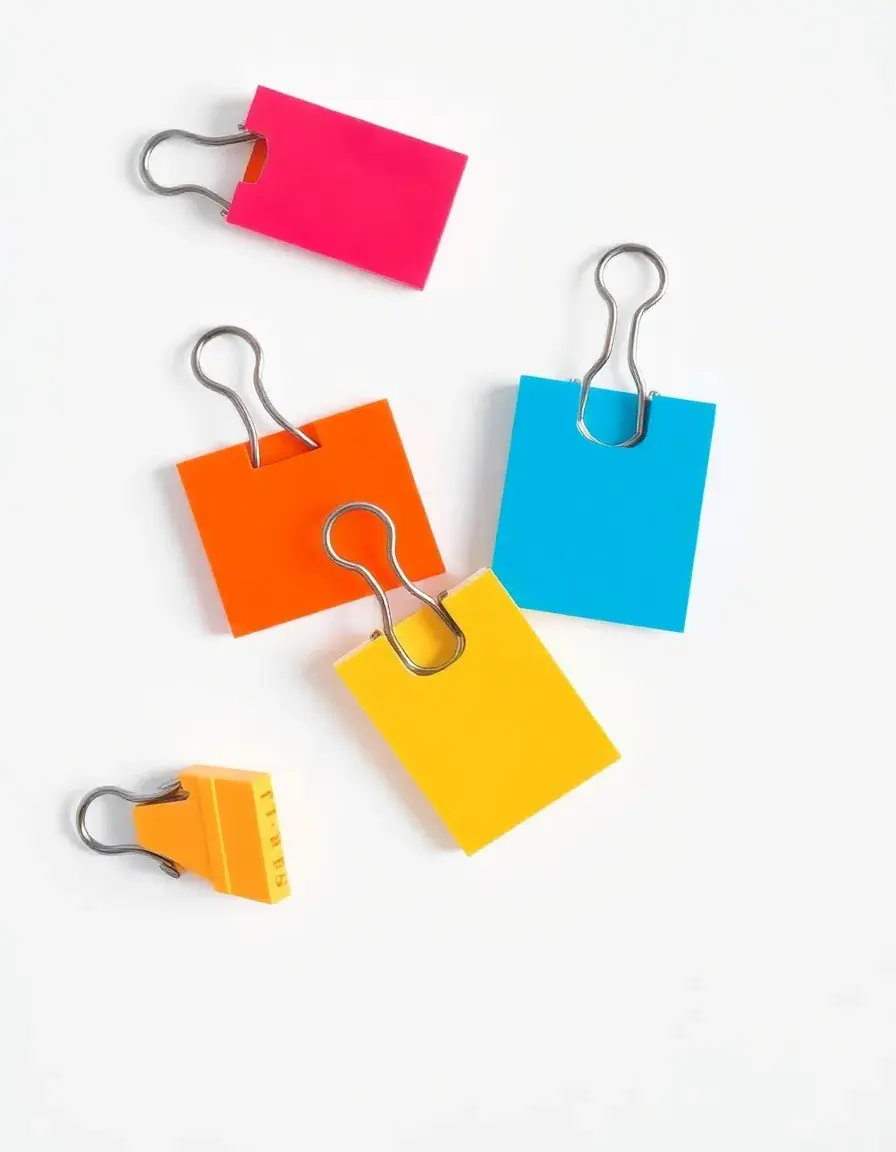 Clips de maintien pour pages de livre de cuisine