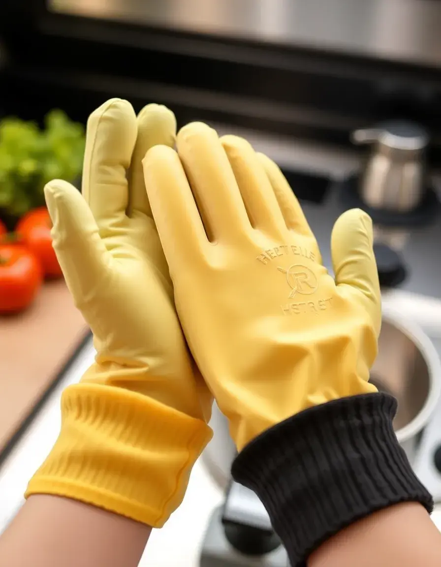 Manique cuisine en silicone haute température flexible