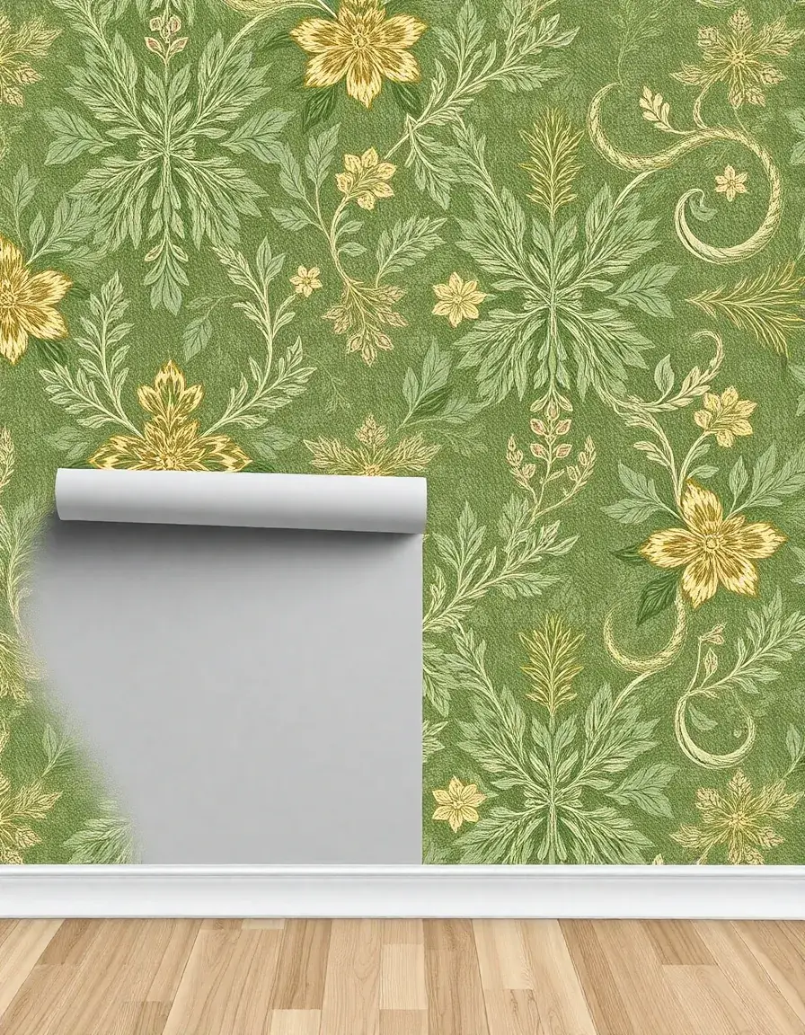 Rouleau de papier peint vinyle lavable haute résolution pour cuisine
