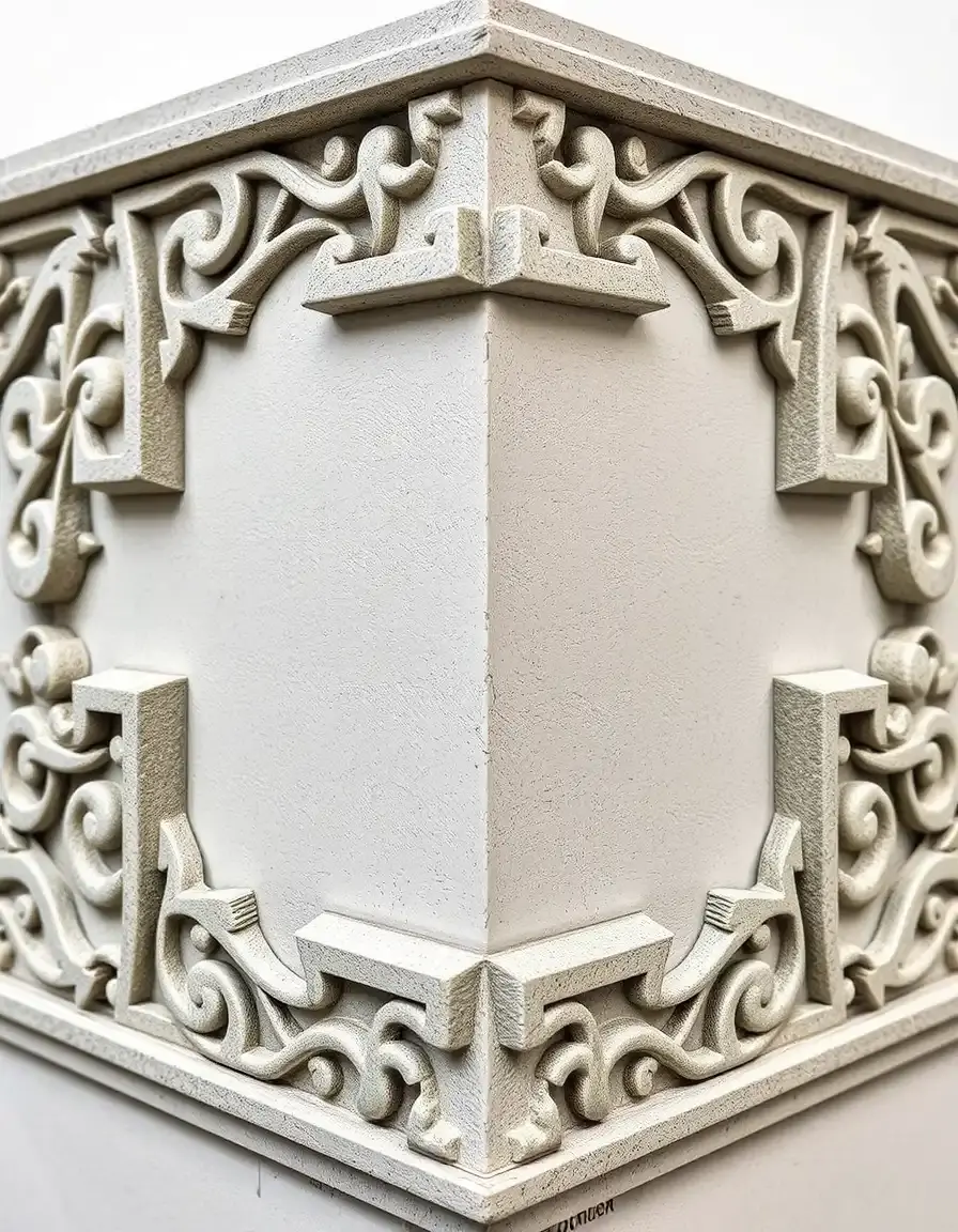 Blocs de coin décoratifs pour plinthe cuisine