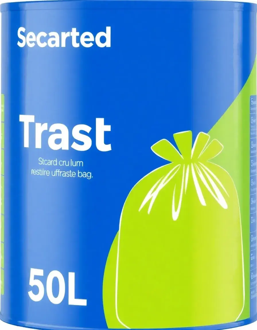 Rouleau de sacs poubelle 50l parfumés haute résistance