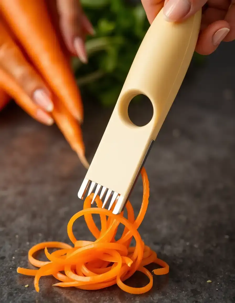 Éplucheur de légumes en forme de Y avec lame tranchante