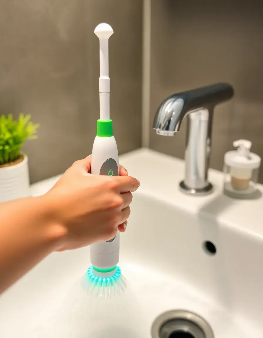 Sink Scrubber brosse électrique pour évier