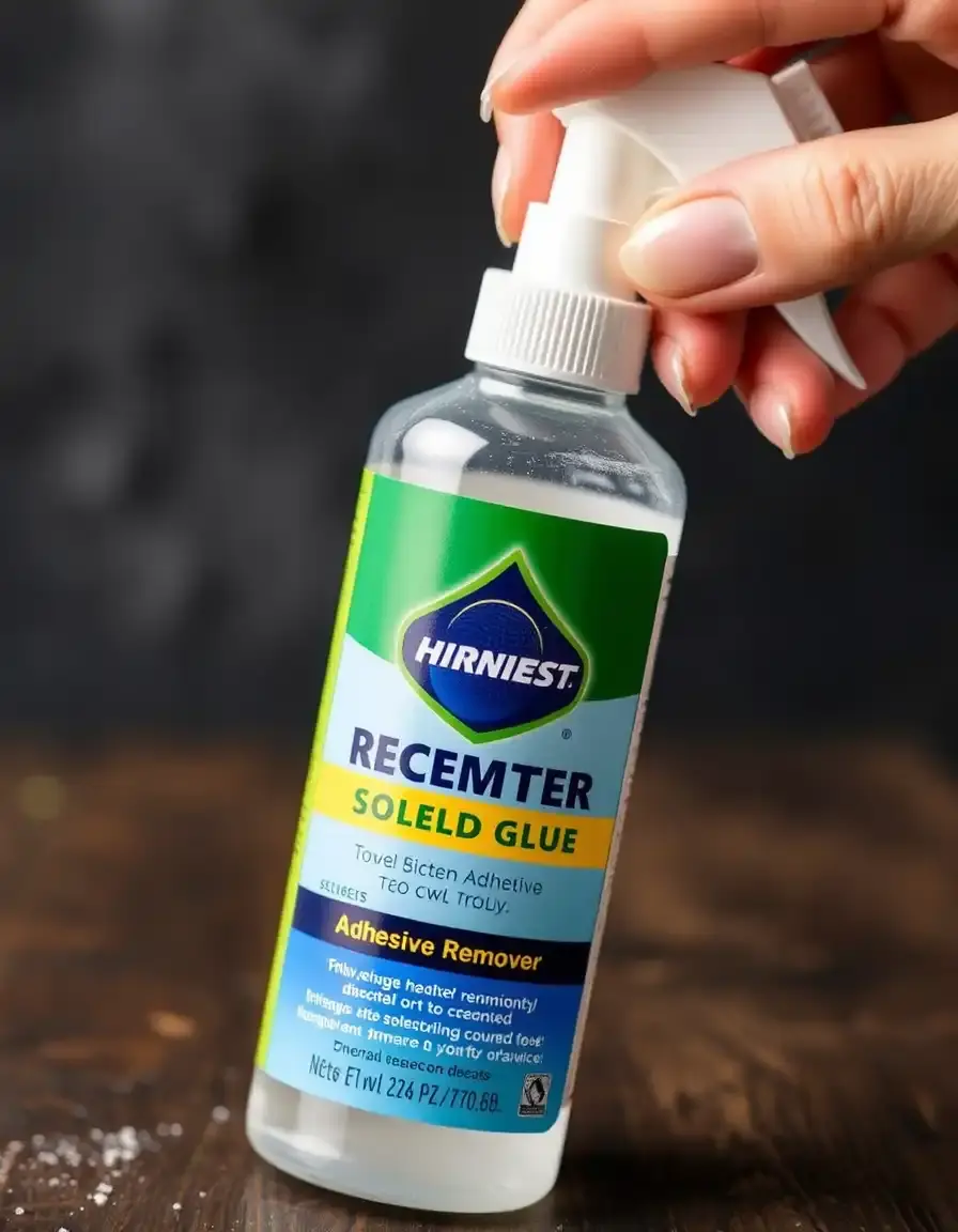 Dissolvant d'adhésif spray pour nettoyage cuisine