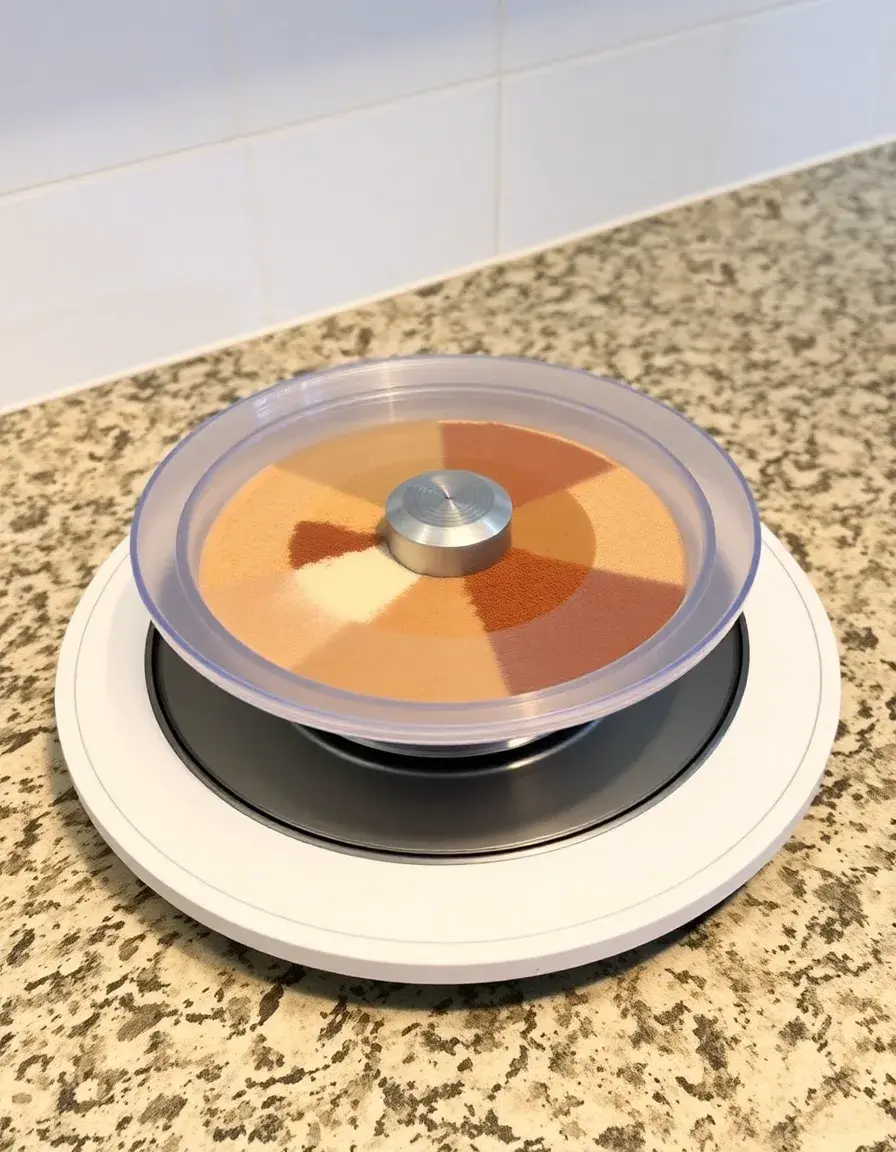 Plateau tournant Lazy Susan pour épices