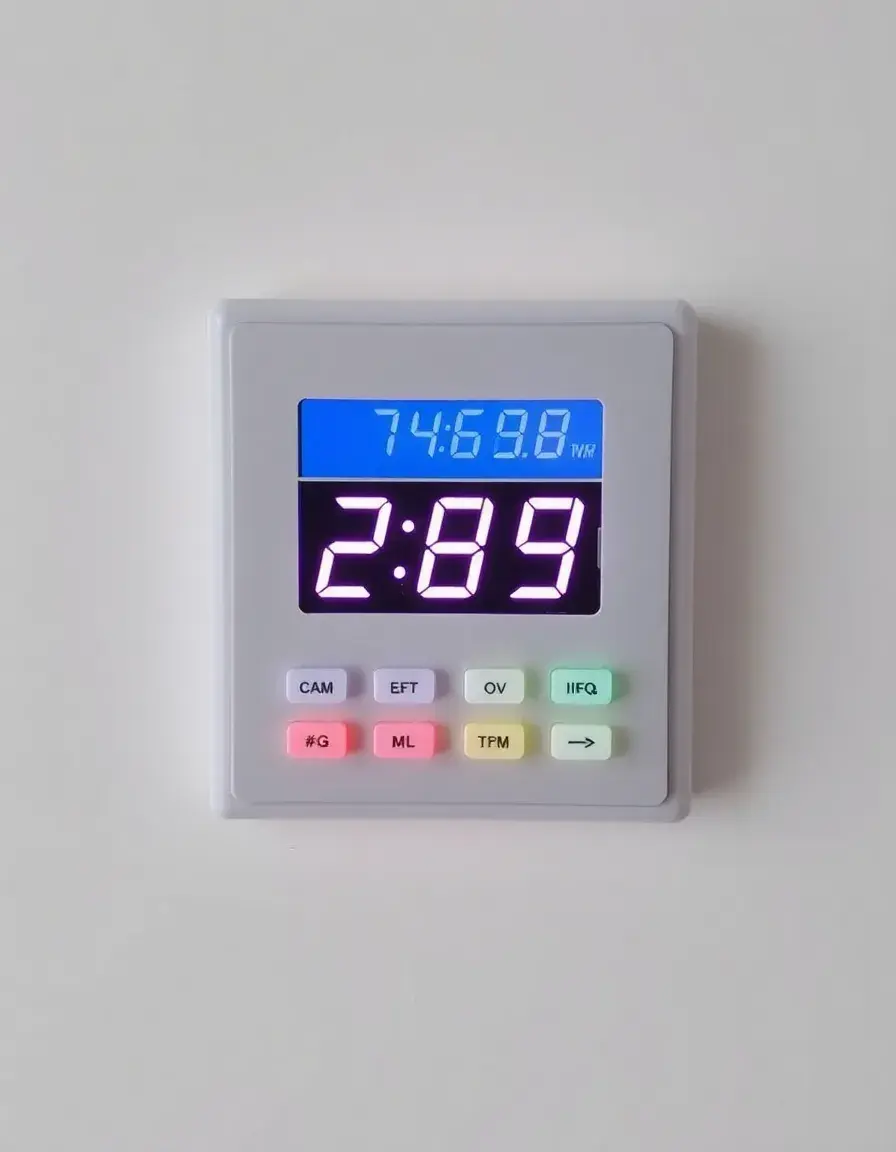 Programmateur digital pour éclairage cuisine