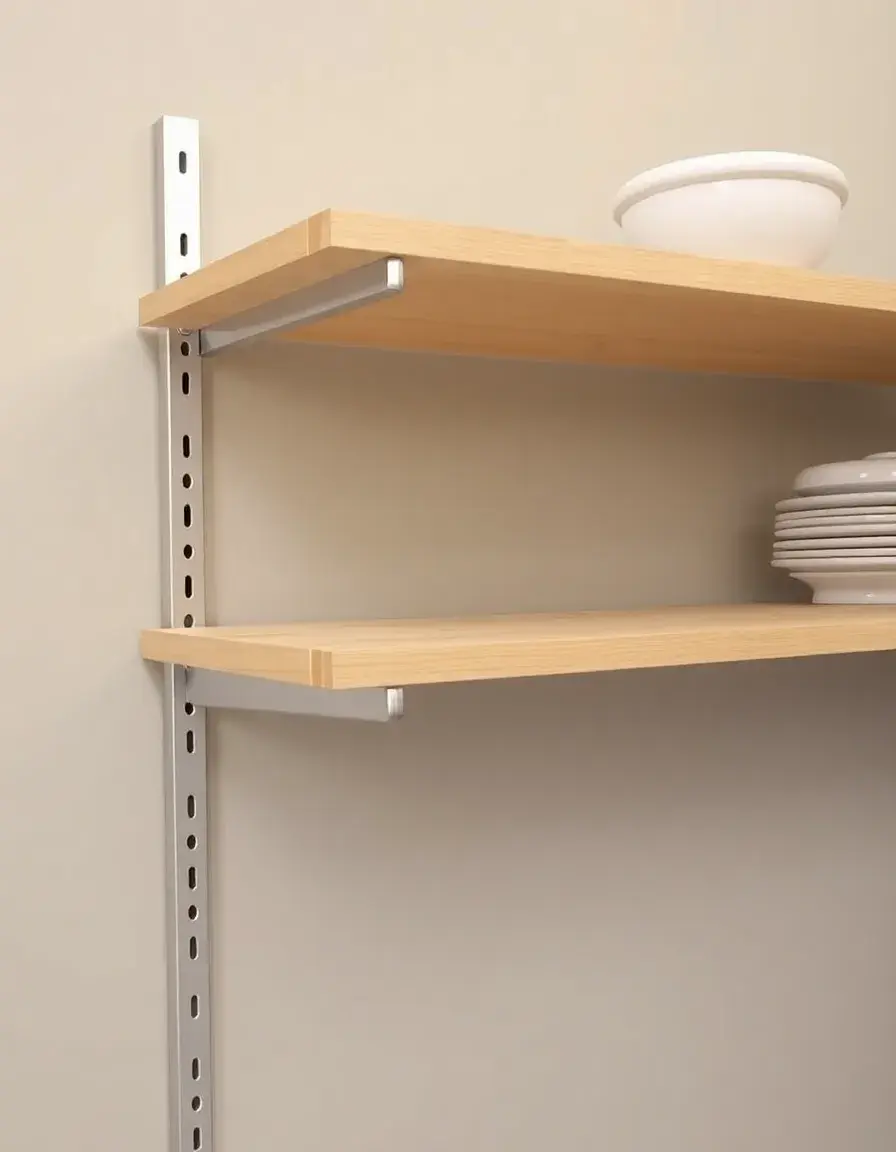 Taquets de support d'étagère en métal robustes