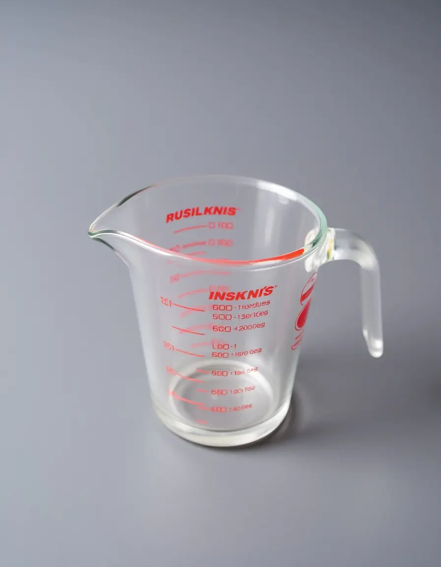 Verre doseur en verre gradué 500ml